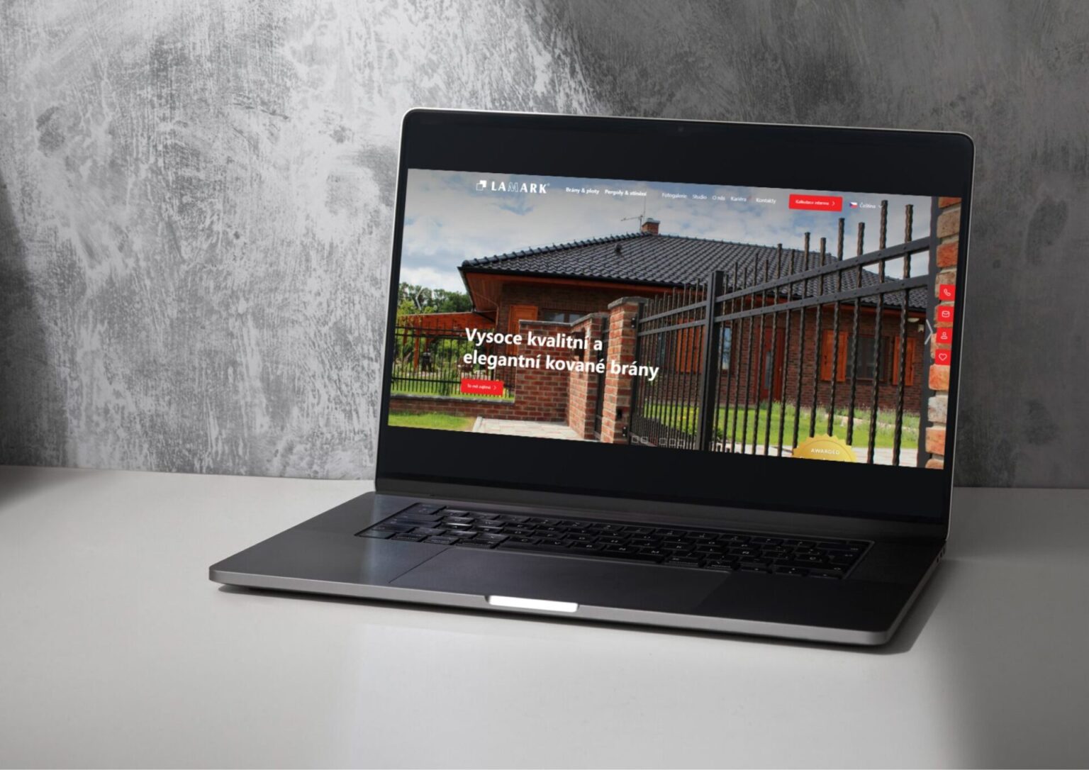 Nový web společnosti LAMARK