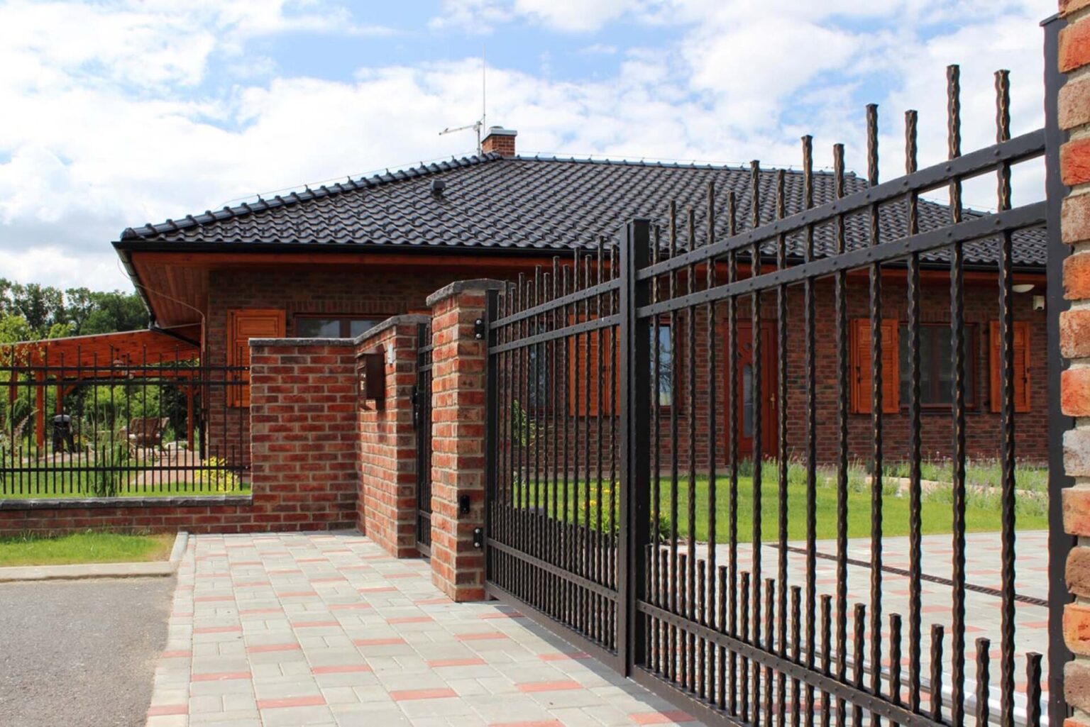 Akce na kované ploty a brány